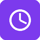 Legal icon clock
